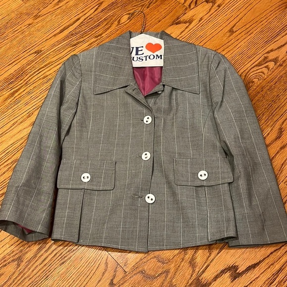 Savá Woman’s Grey Blazer Size 42 - Picture 1 of 6